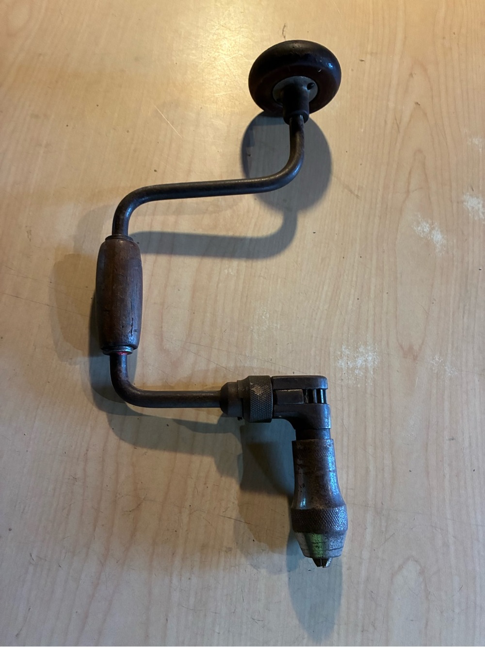 Vintage no 945 victor 10 inch ratcheting hand bit drill